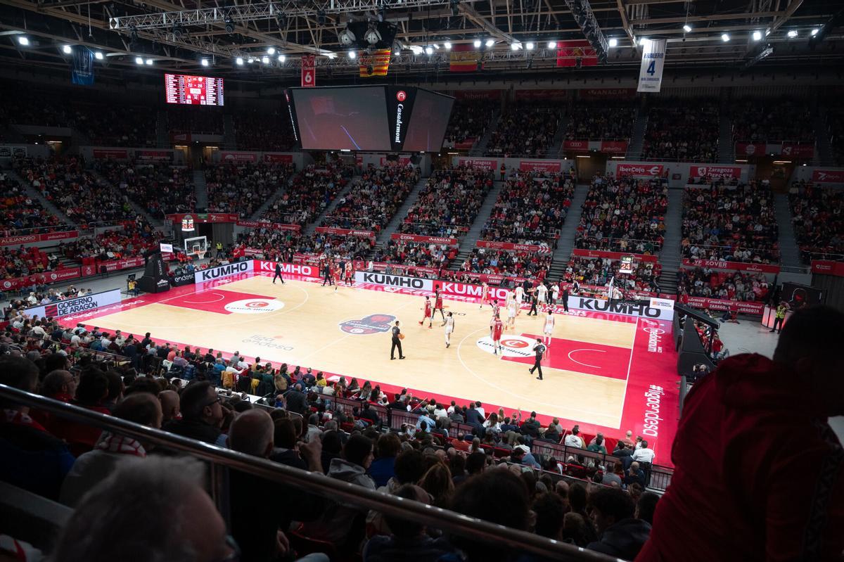 Aspecto del Príncipe Felipe durante el Casademont-Girona.