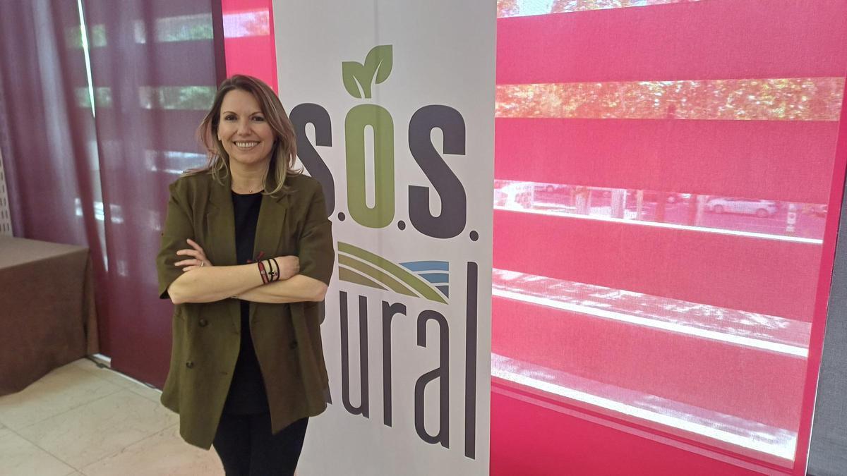 Natalia Corbalán, portavoz de SOS Rural.