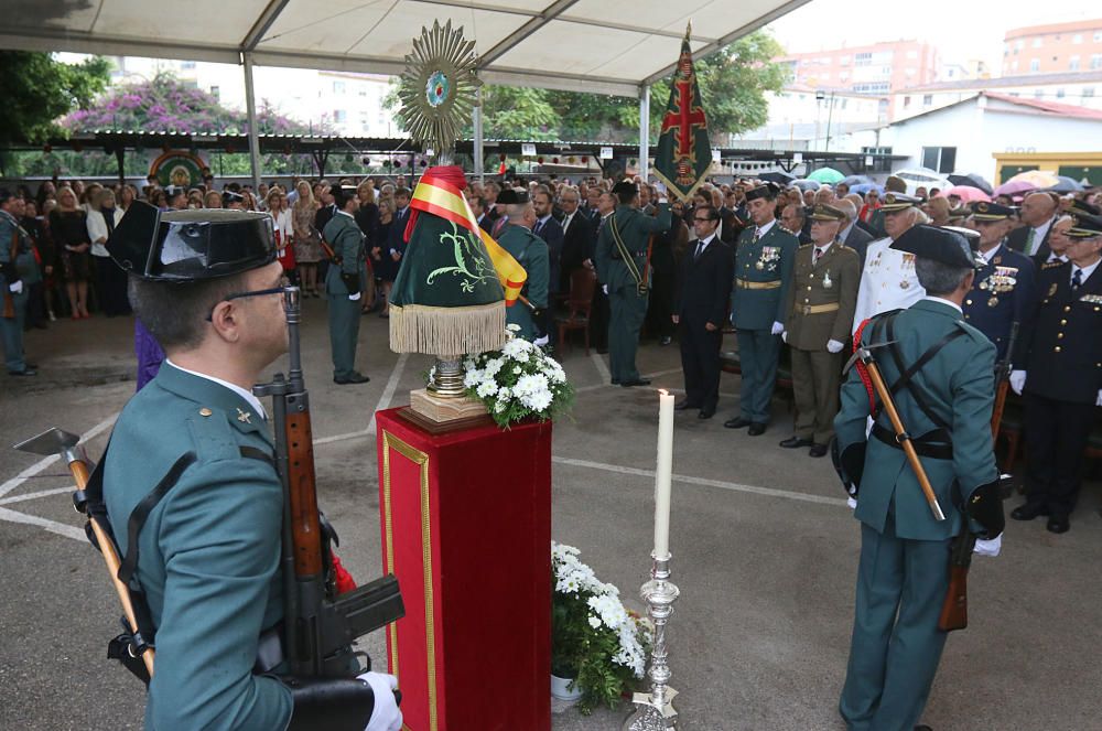 La Guardia Civil de Málaga celebra el Día del Pilar