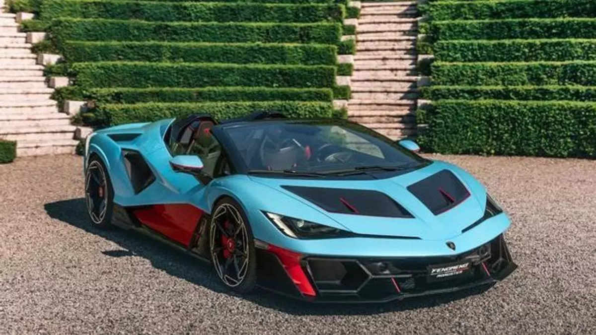 Fenomeno Roadster, el descapotable más potente jamás creado por Lamborghini