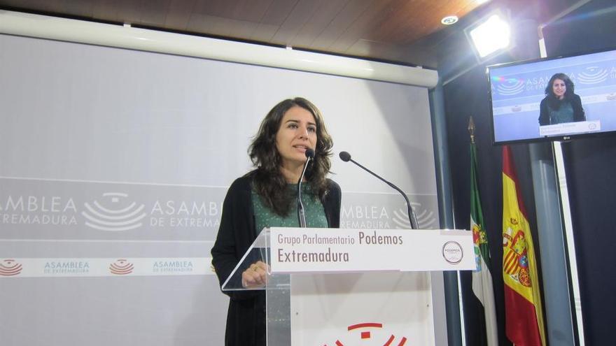 Podemos Extremadura afirma que las enmiendas parciales al presupuesto son &quot;un mero maquillaje&quot;