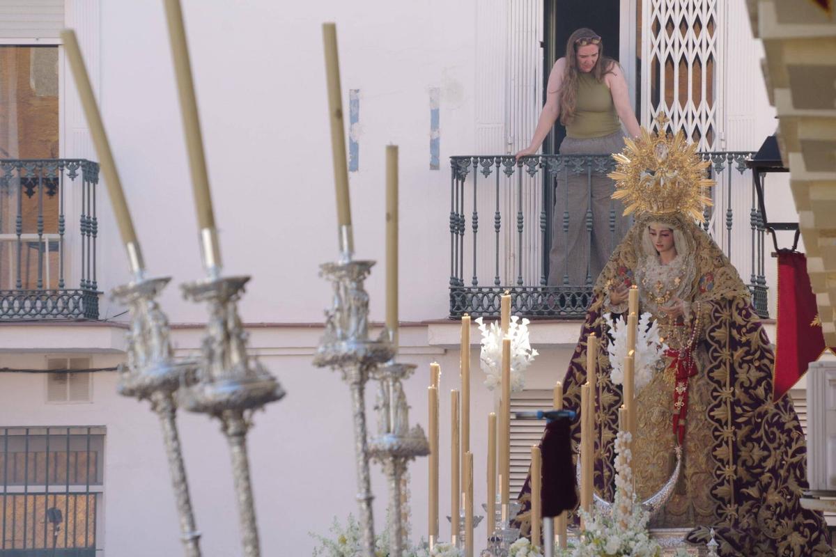 Procesión de la Virgen de la Trinidad Coronada, en imágenes