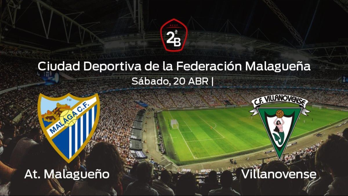 Previa del partido de la jornada 34: At. Malagueño contra Villanovense