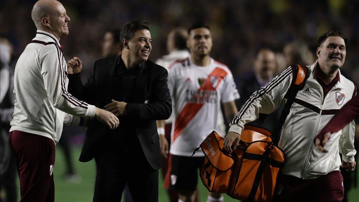 Marcelo Gallardo ha empezado a sonar en el Barcelona