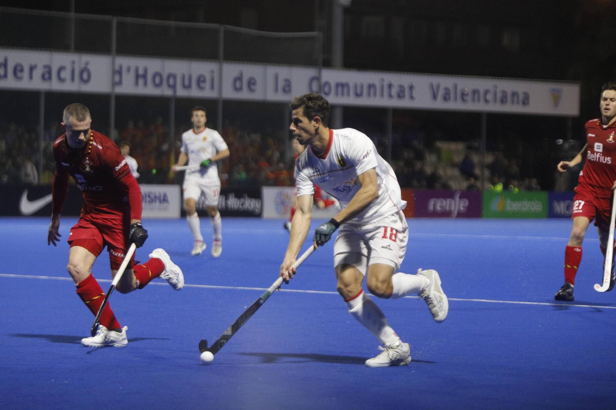 España y Bélgica, final del Preolímpico masculino de Valencia 2024