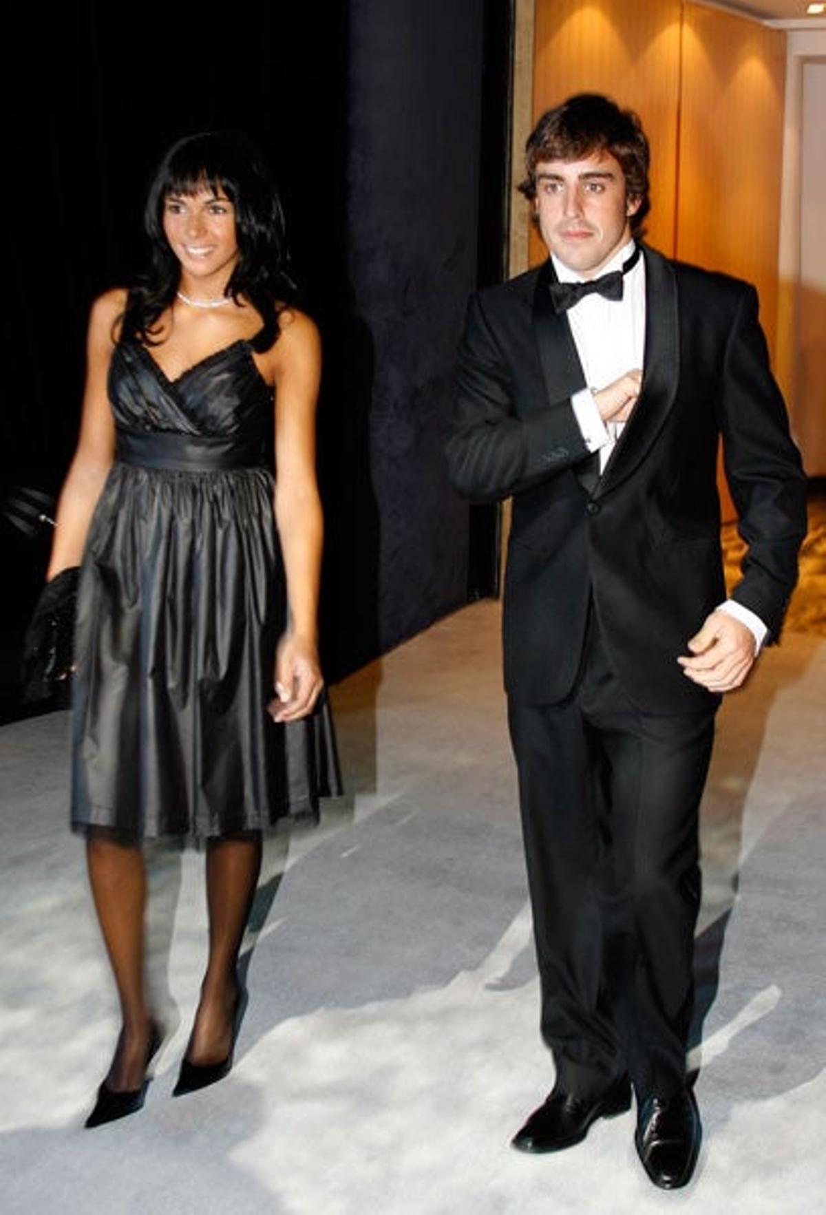 Fernando Alonso y Raquel del Rosario
