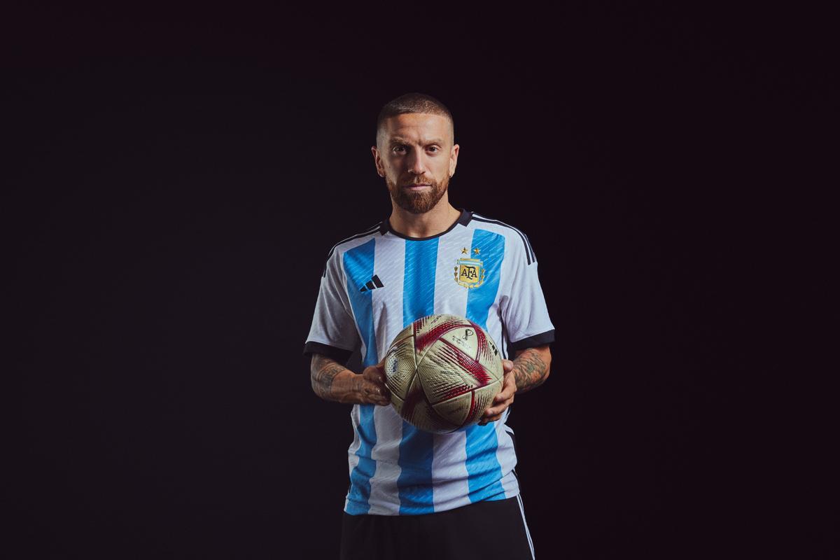 Argentina ya posa con el balón de la final