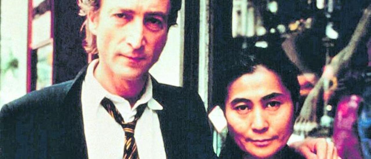 John Lennon y Yoko Ono en 1980