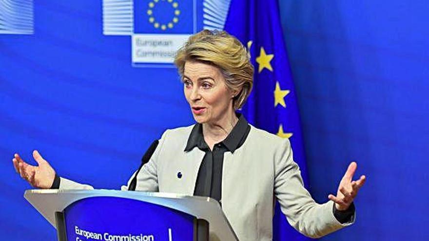 Ursula von der Leyen, nueva presidenta de la Comisión Europea.