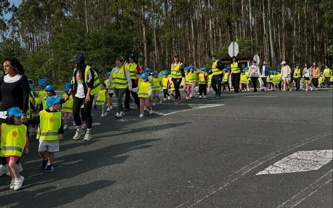 CRA de Valga: peregrinos de biberón