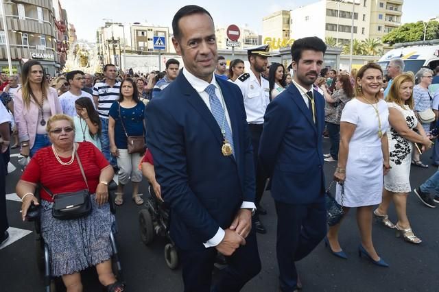 Procesión marítima de la Virgen del Carmen