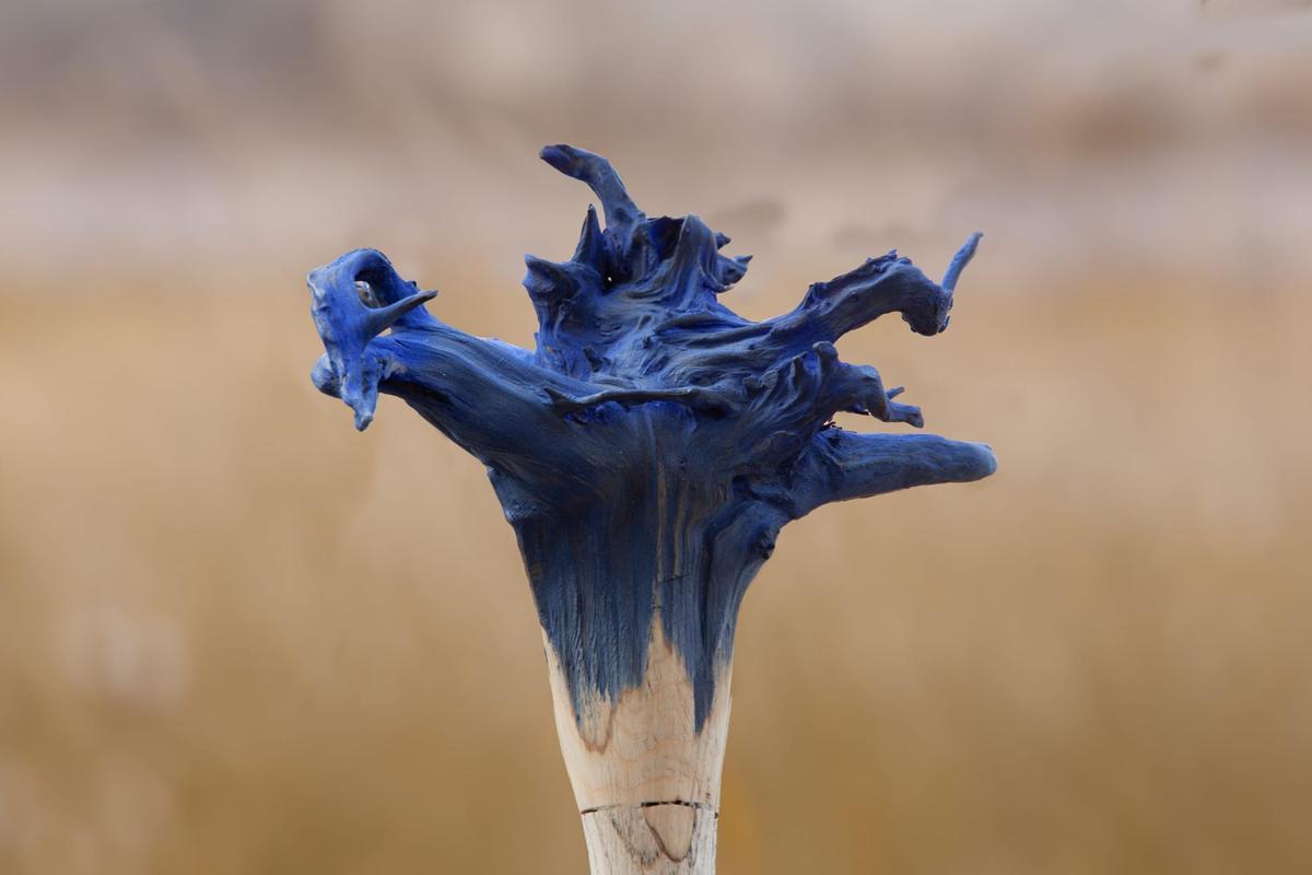 Detall d'una de les obres de Narcís Costa.