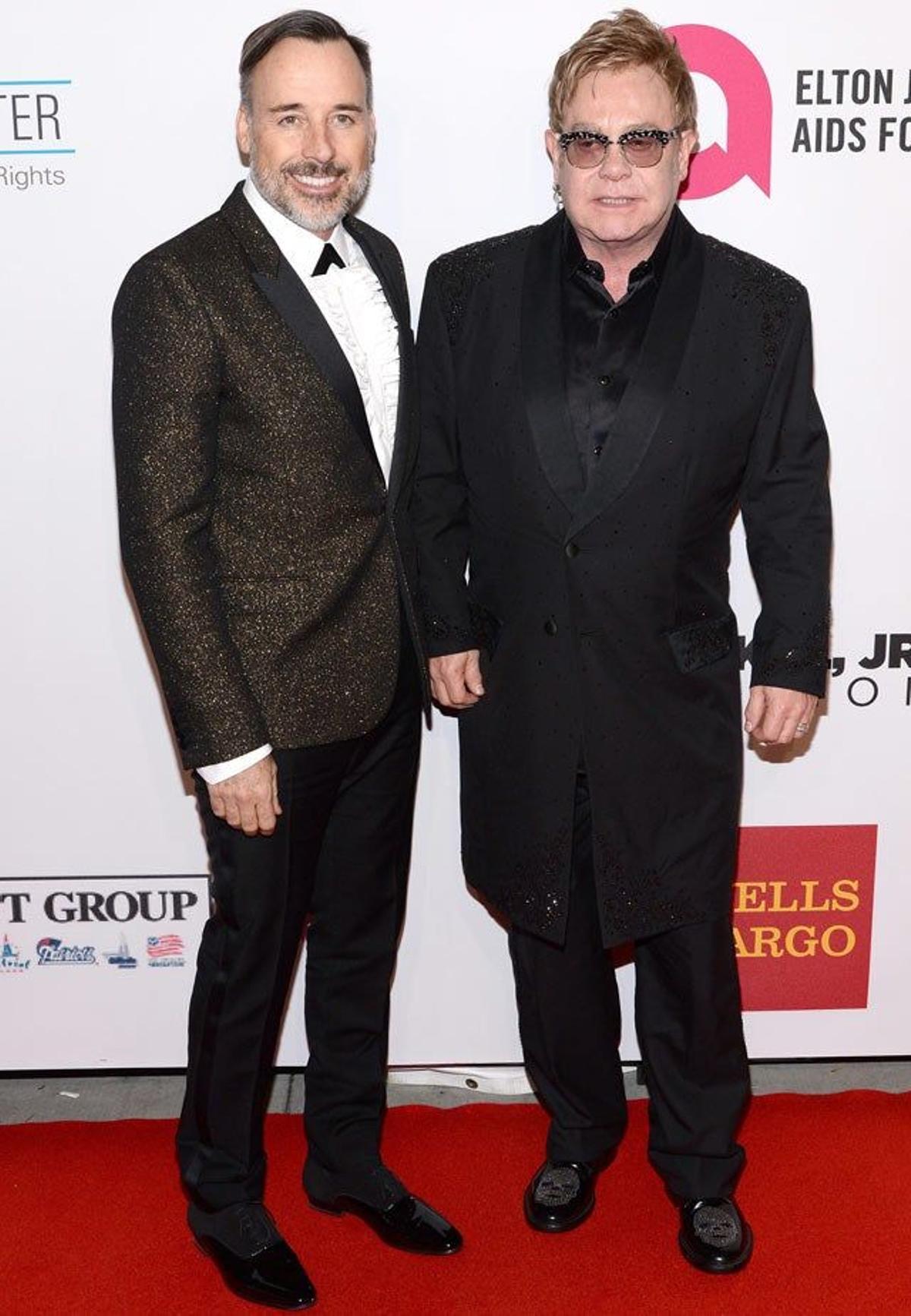 David Furnish y Elton John