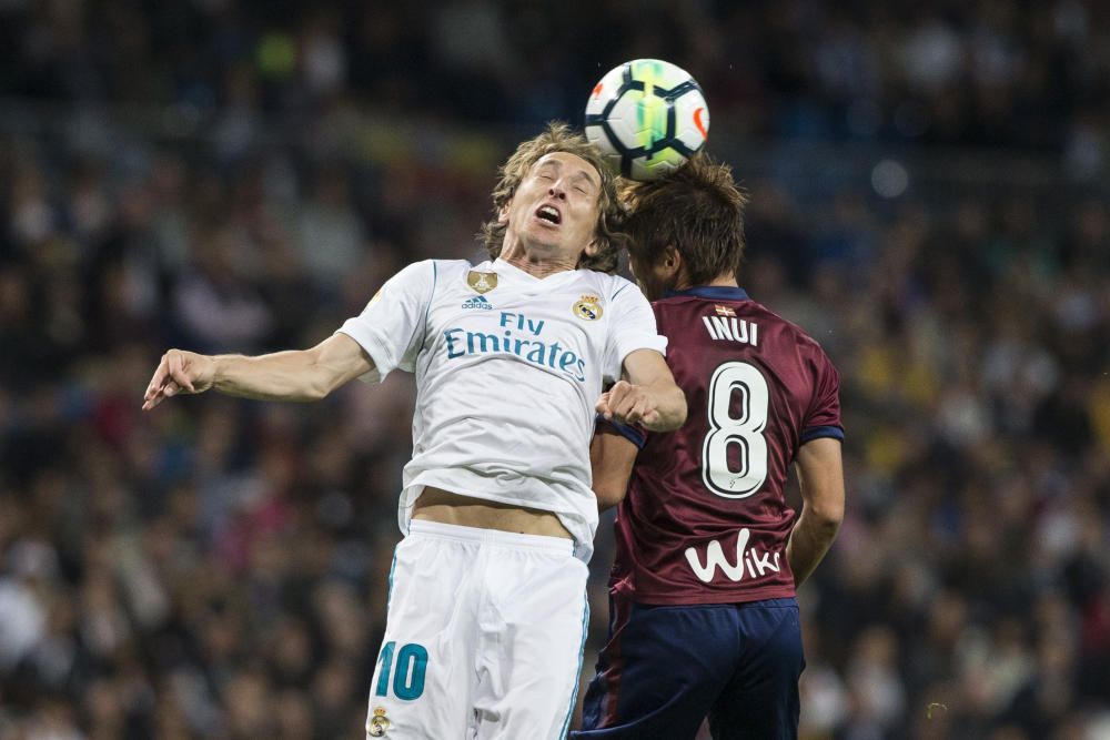 El partido Real Madrid - Eibar, en imágenes