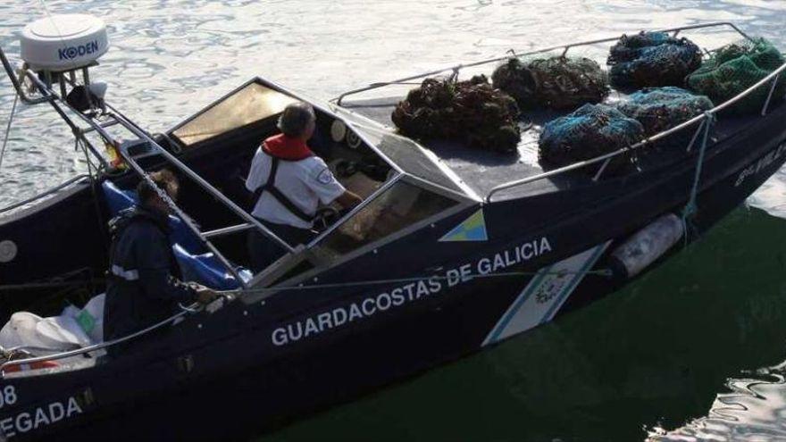 Un decomiso de centollo a manos de Gardacostas.