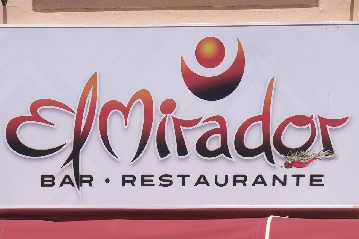Restaurante El Mirador de Santa Lucía.