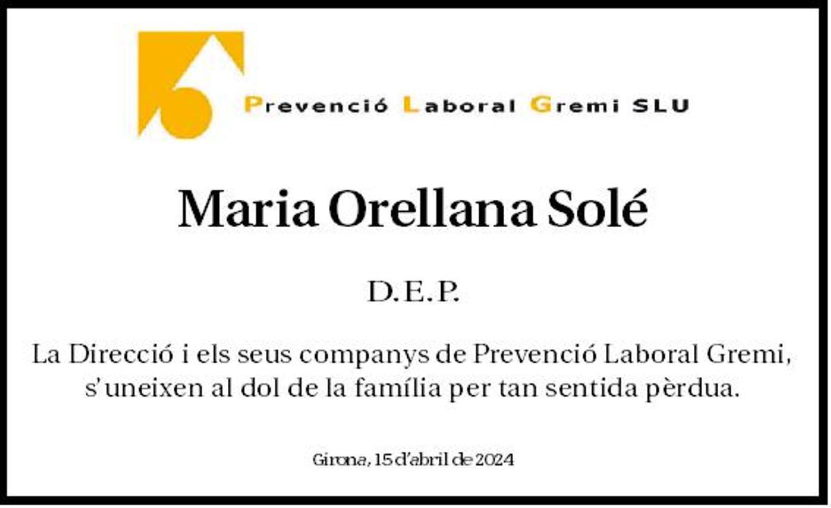 Maria Orellana Solé
