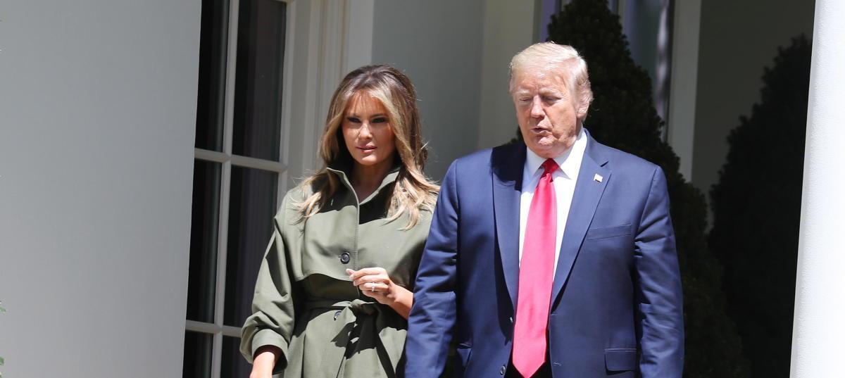 Melania y Donald Trump.