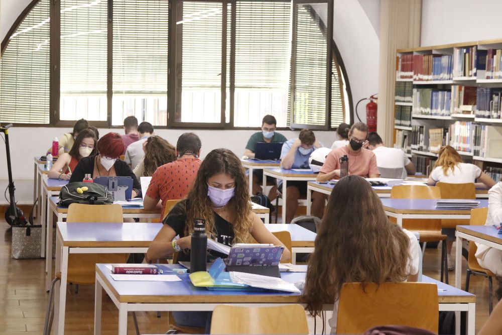 Las bibliotecas cordobesas a tope por los exámenes y la Pevau