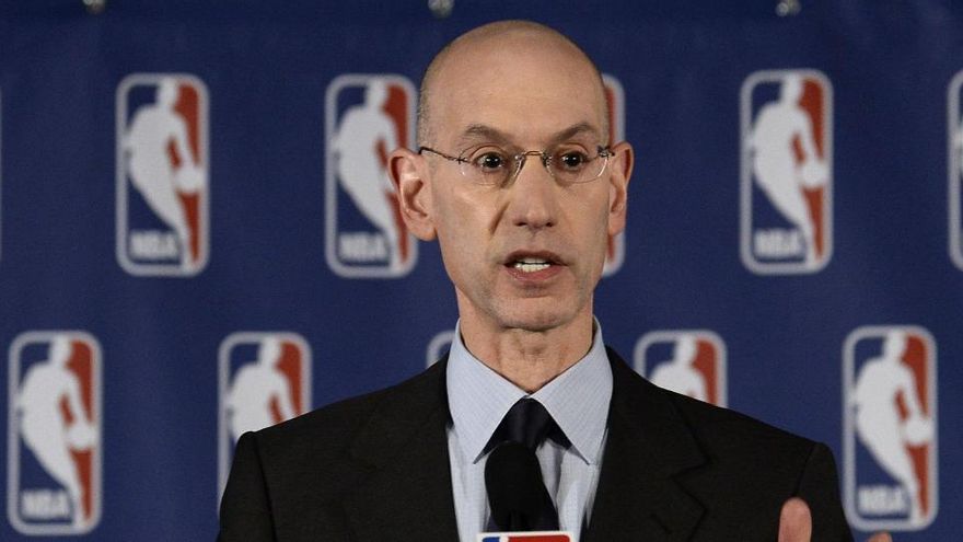 Adam Silver, comisionado de la NBA.