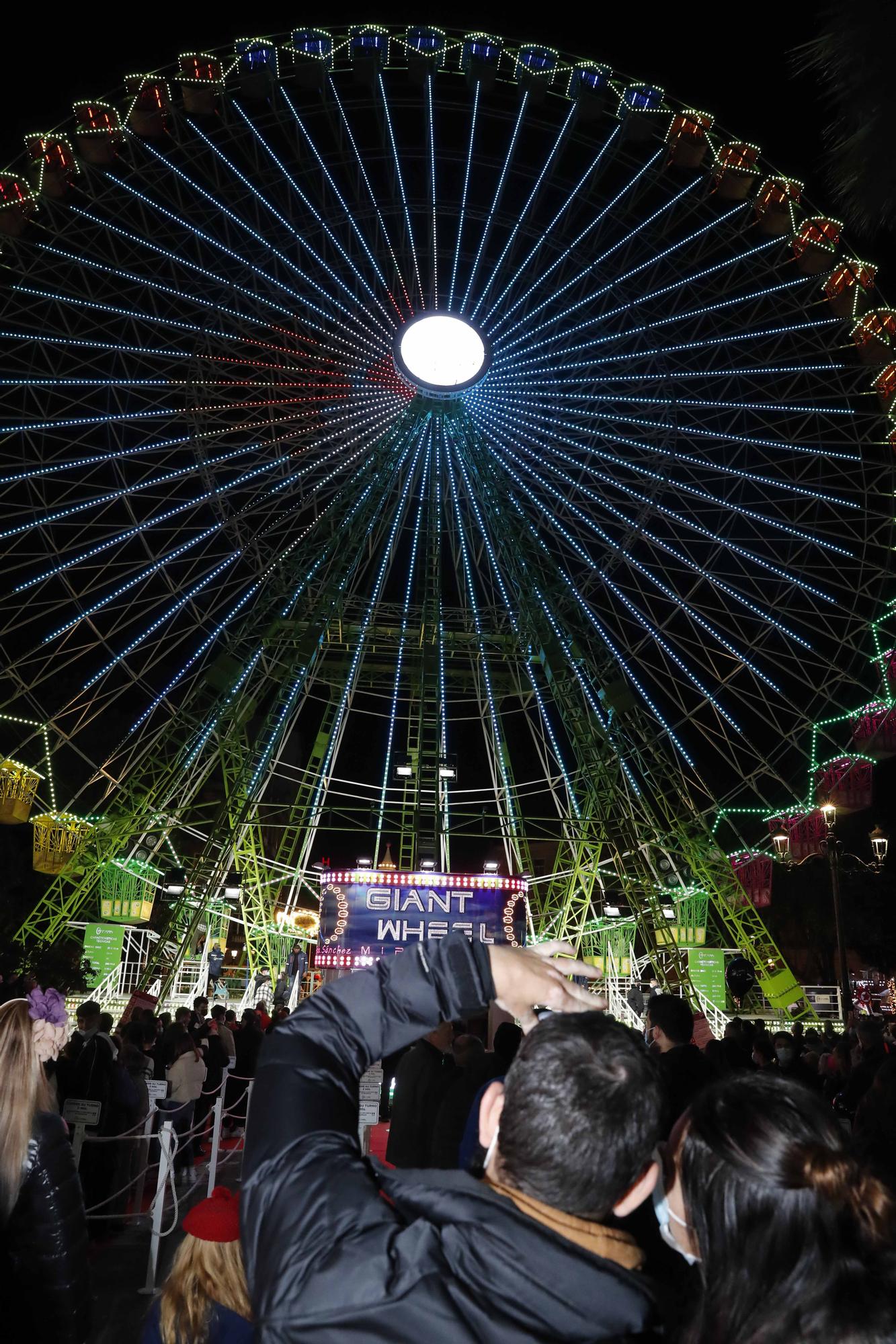 Las mejores imágenes del encendido de la Navidad en Vigo