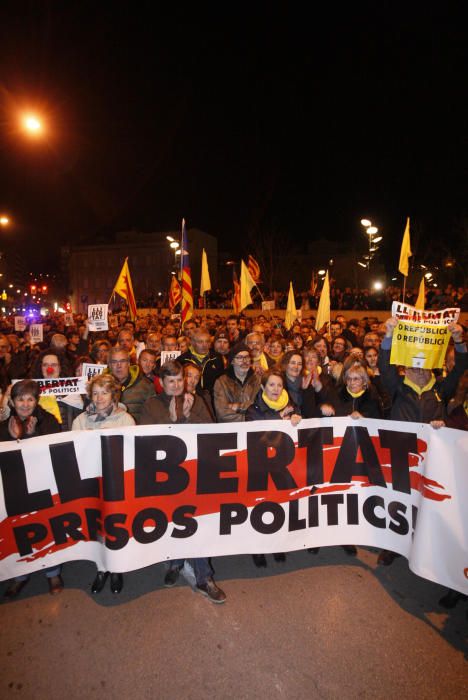 Manifestació a Girona