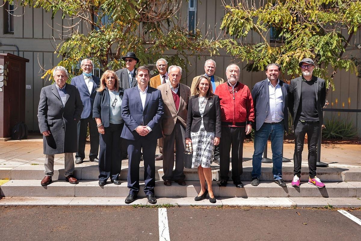 Los homenajeados por la SGAE