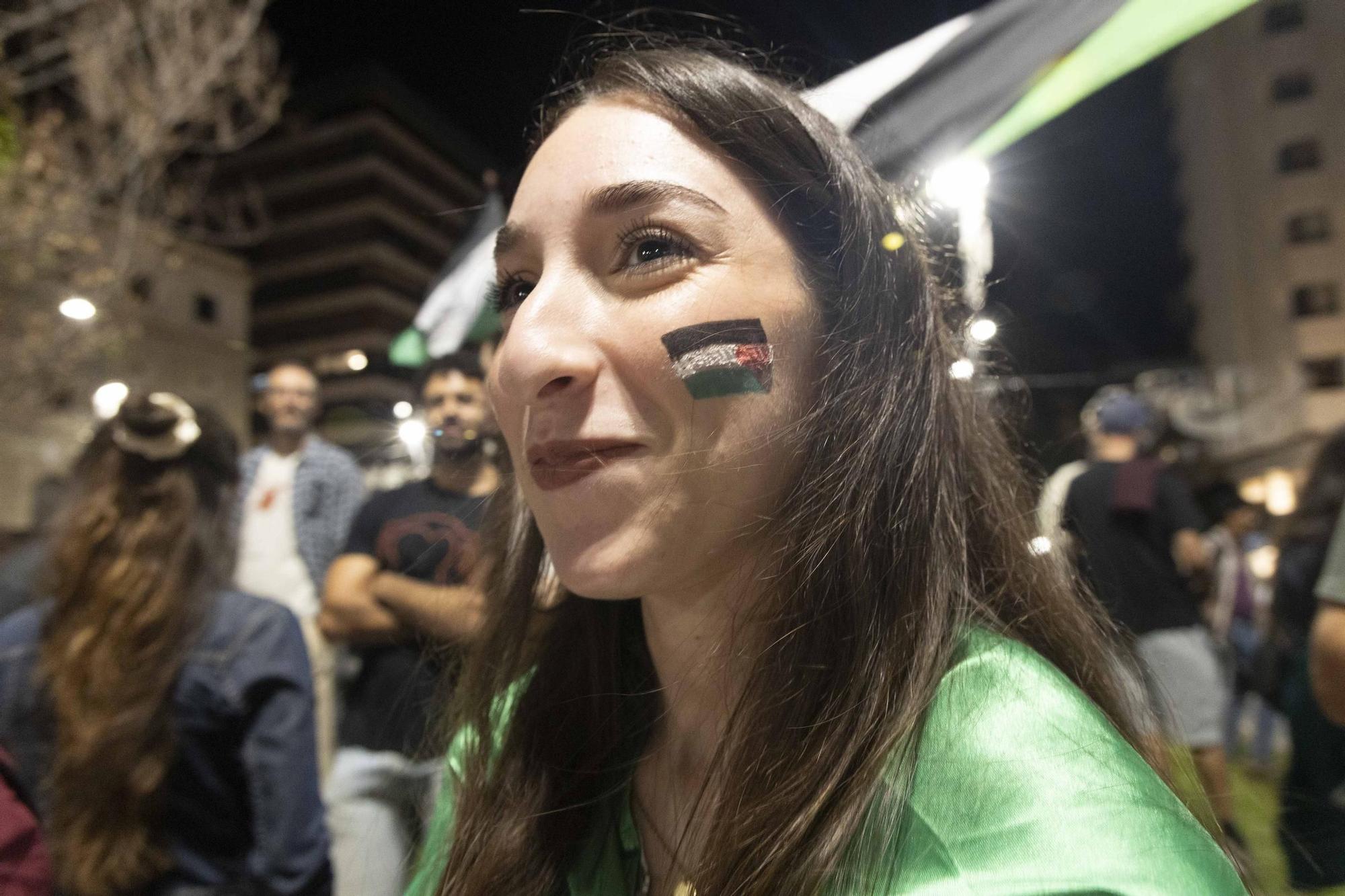 Alicante alza la voz por Palestina en una jornada de movilizaciones