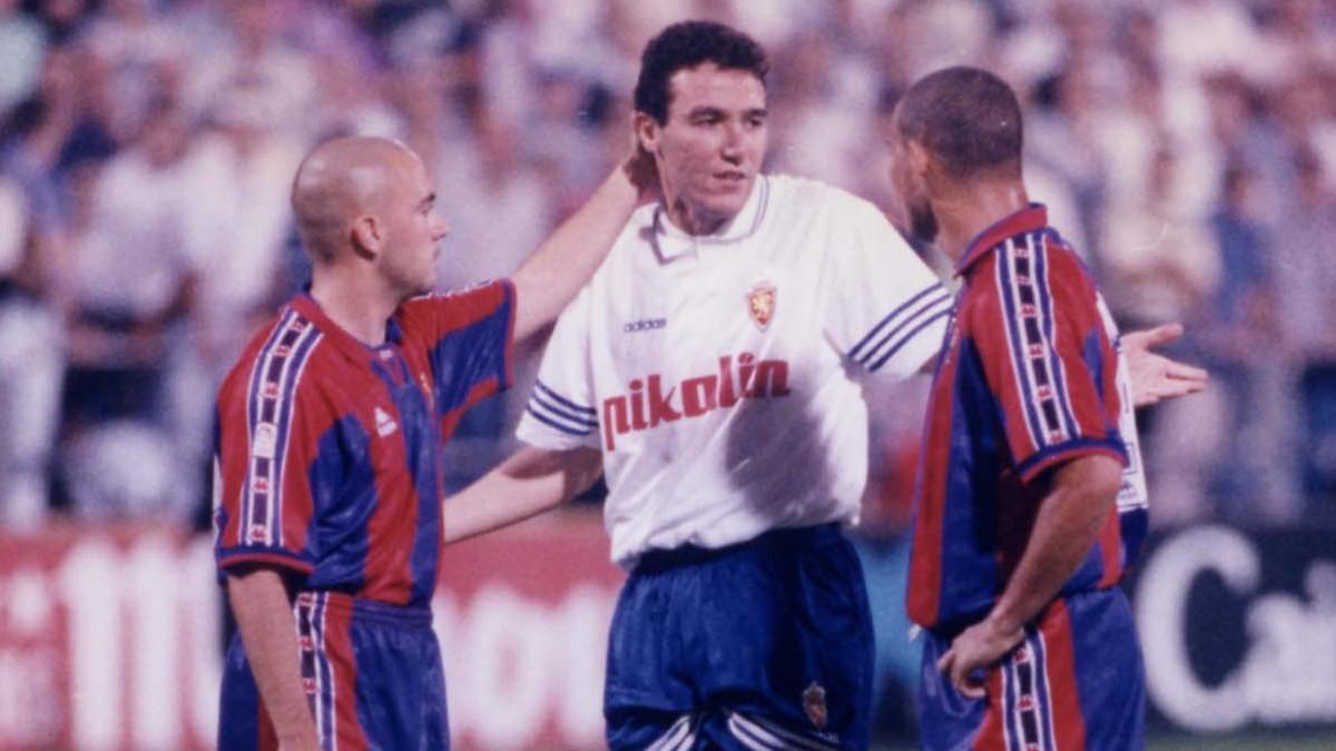 Ivan y Ronaldo hablan con Xavi Aguado