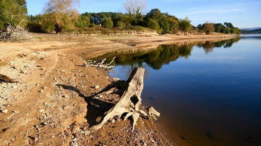 Estado en el que se encontraba el embalse de Cecebre en 2017.