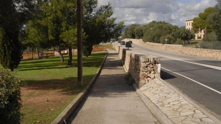 Uno de los paseos por los que pasará el carril bici.