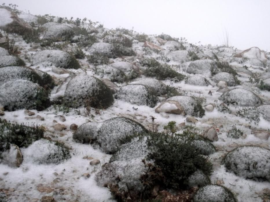 Nieve en la Serra