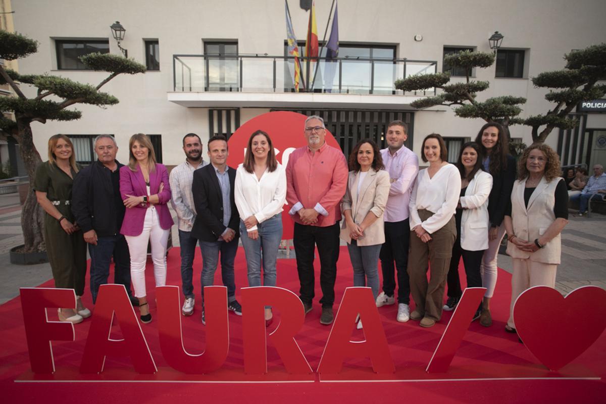 PSPV-PSOE presenta en Faura su candidatura para las elecciones del 28M