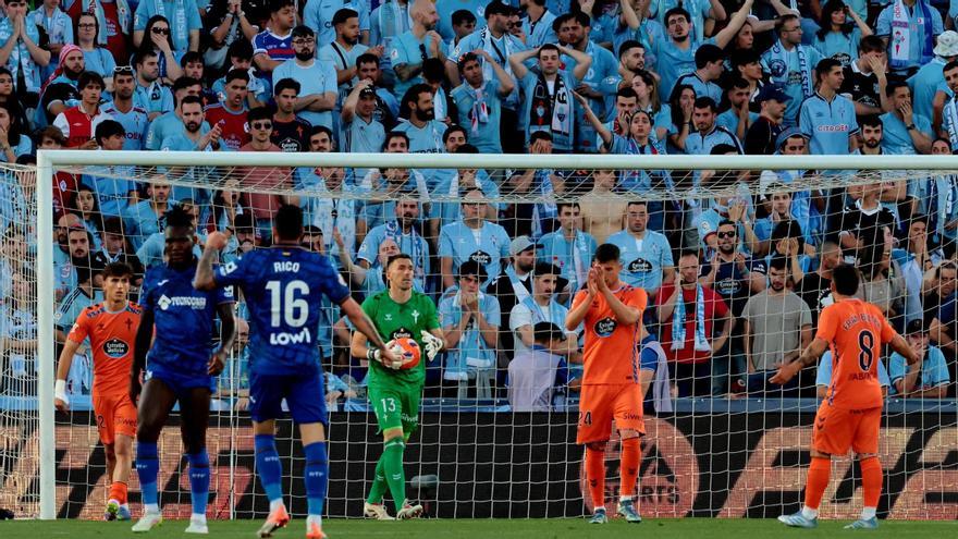 Descanso en Getafe: el empate mantiene al Celta en la séptima posición