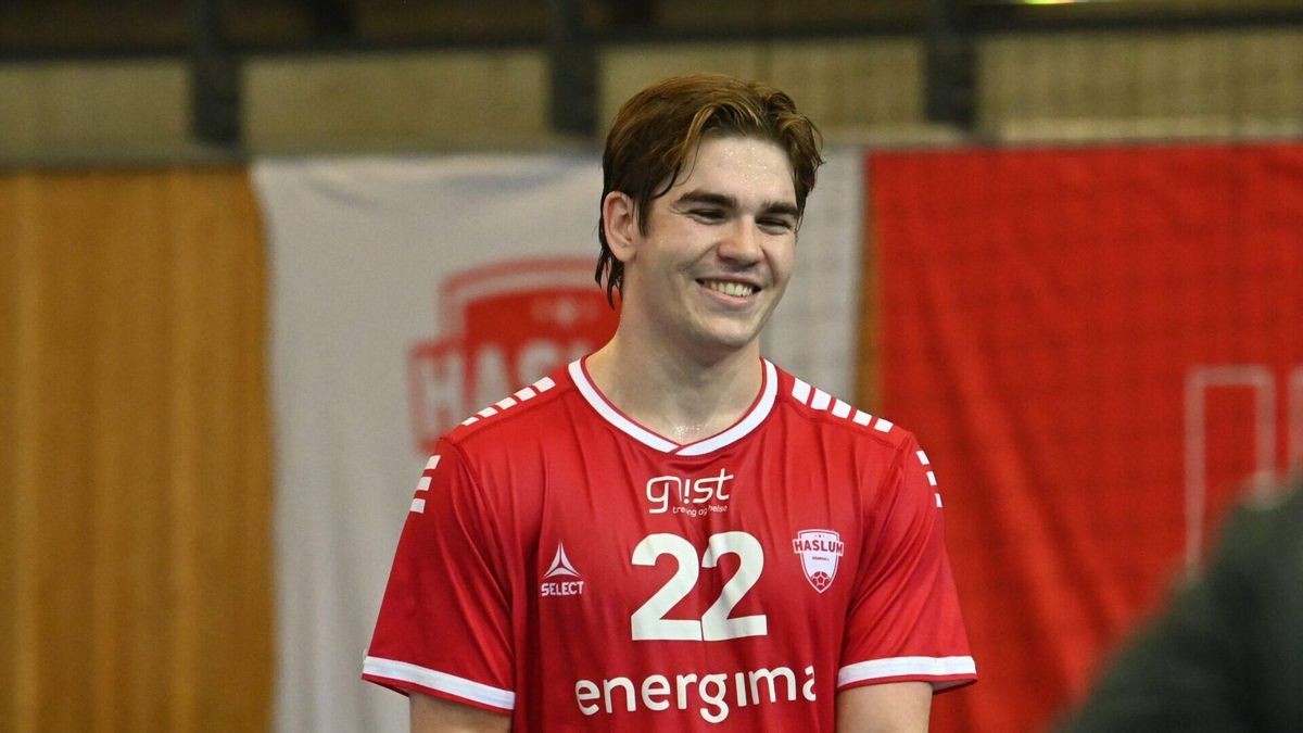 David Kalvo Valderhaug, la pasada temporada con la camisetadel Haslum HK.