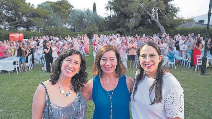 Francina Armengol,en el acto de entrega del XXIV Premio Maria Plaza. | PSIB