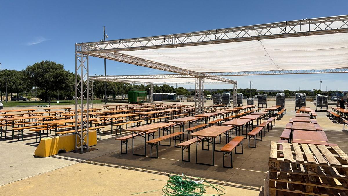 El festival contará con una zona gastronómica.