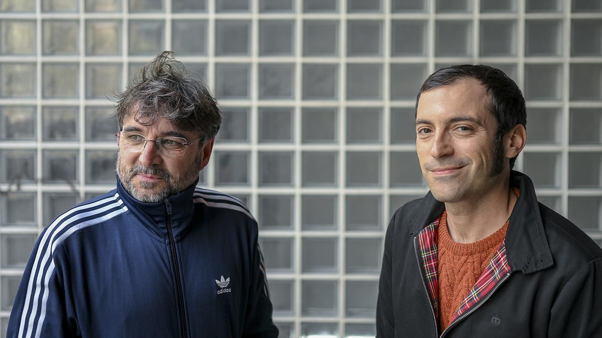 Jordi Évole y Màrius Sánchez.