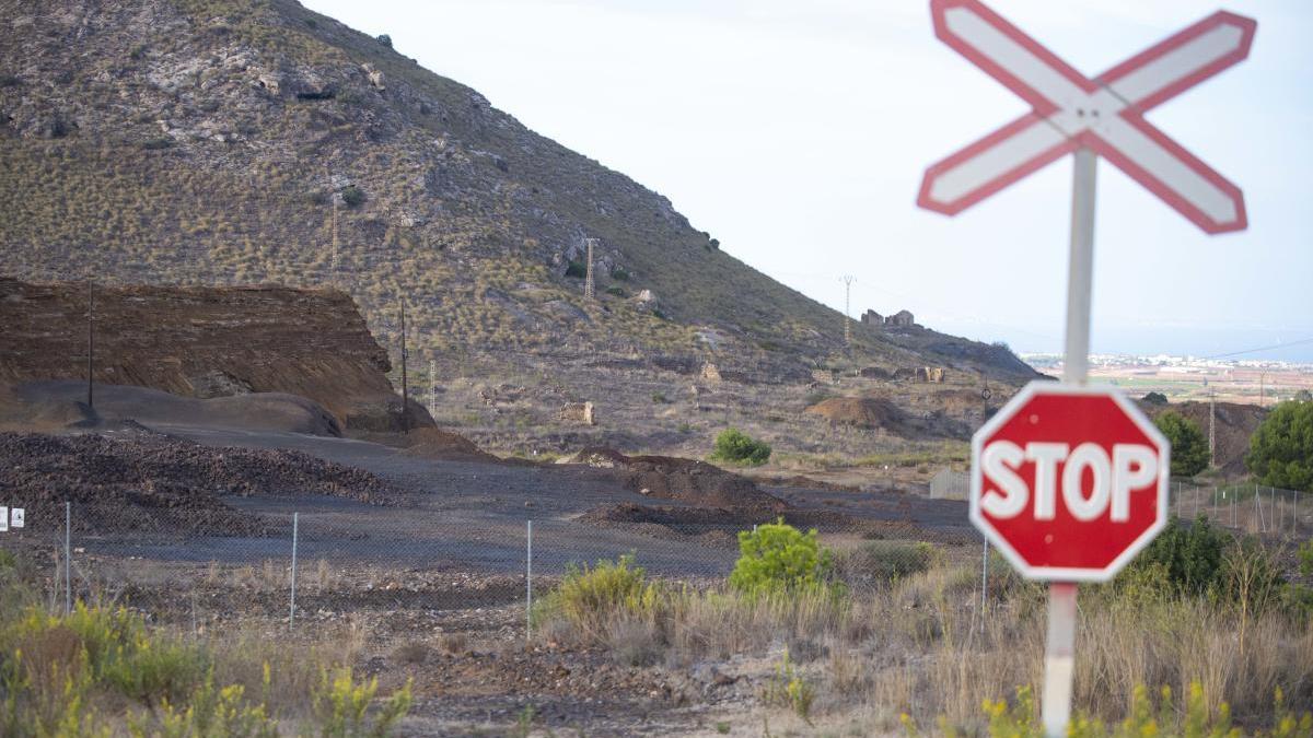 Instalación de residuos de El Descargador, fotografiados ayer.