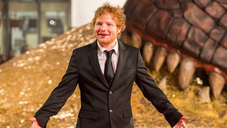 El cantante británico Ed Sheeran