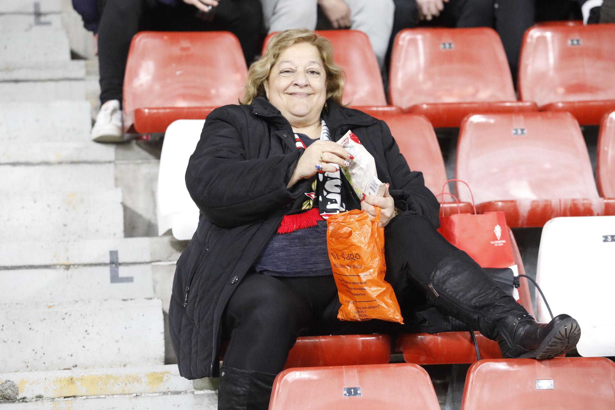 Así se vivió el encuentro entre el Sporting y el Tenerife