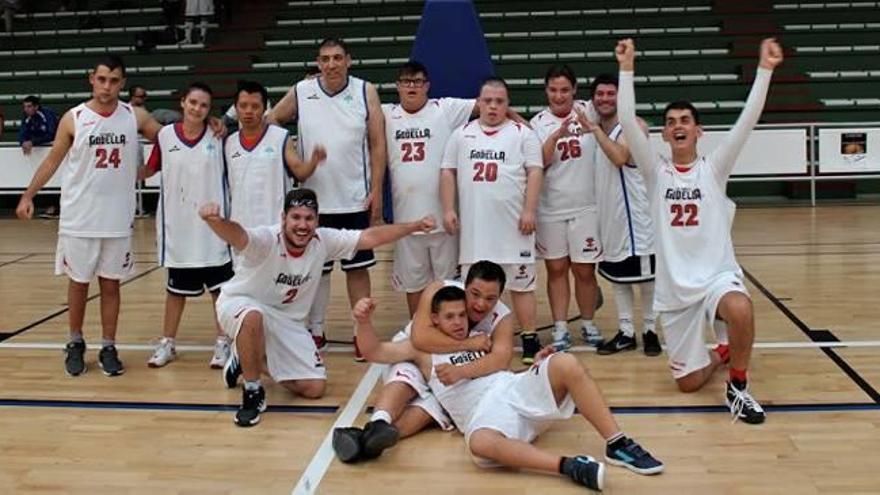 El equipo Units Godella, campeón nacional de  básquet adaptado