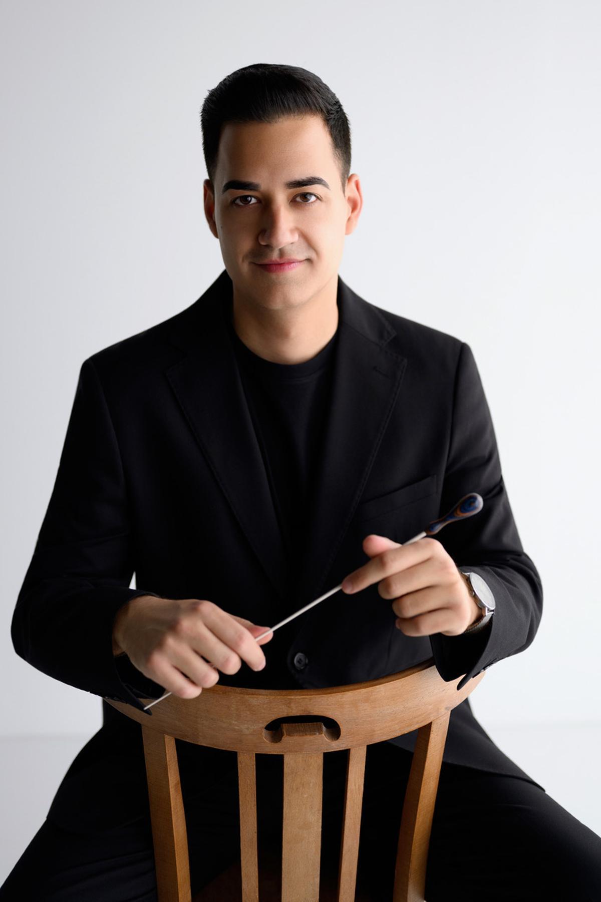 Sergio Díaz, actual director de la Joven Banda Simfònica de la FSMCV.