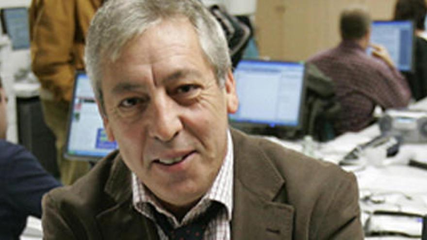 El periodista Félix Monteira,