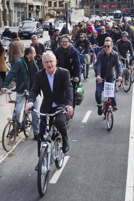 Apertura del anillo ciclista de Valencia