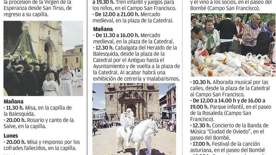 El mercado medieval y la procesión de la Esperanza, anticipo del Martes de Campo