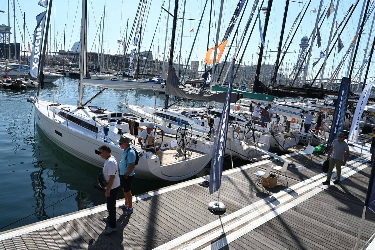 Inauguración del Salón Náutico en Barcelona