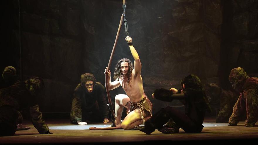 La legendaria historia de Tarzán llega al teatro de la Laboral de Gijón con el musical "más salvaje"