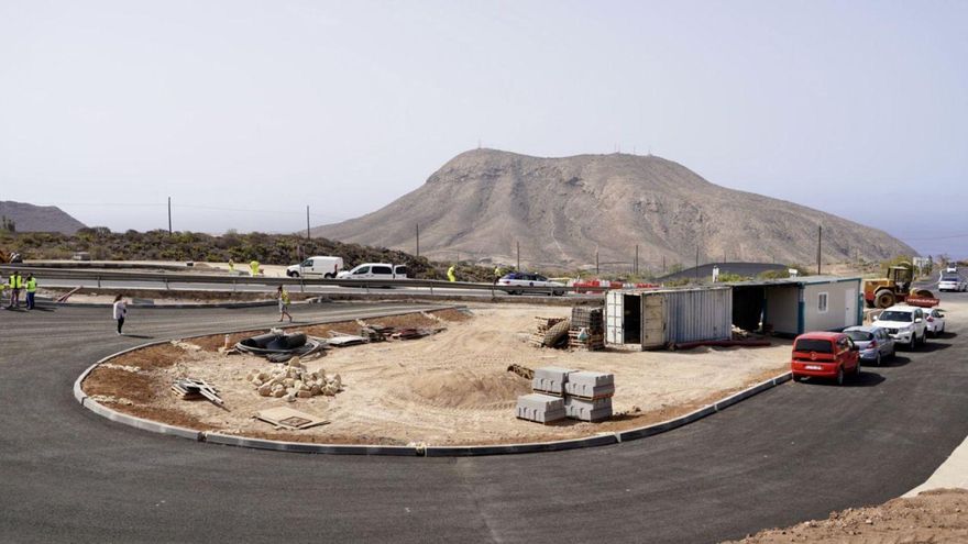 The Chayofa roundabout will regulate the circulation of 19,000 vehicles per day