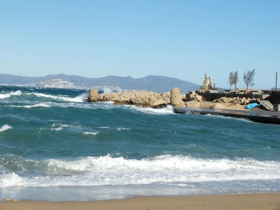 Fort vent a l'Empordà